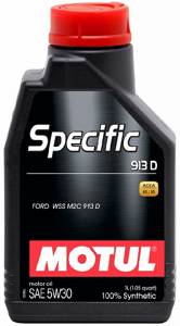 MOTUL SPECIFIC FORD 913D 5w30 1л. синтетика, спец. для FORD, масло моторное